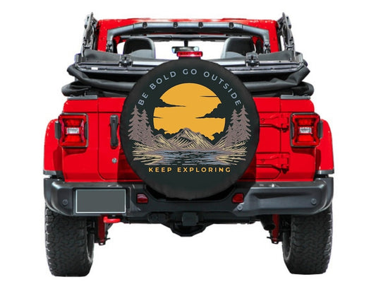 Keep Exploring Spare Tire Cover