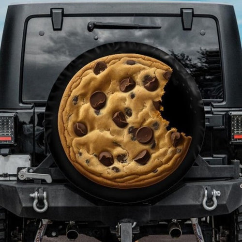 funny tire cover, jeep tire cover, cookie tire cover
