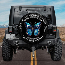 Load image into Gallery viewer, i am the storm jeep tire cover
