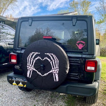 Load image into Gallery viewer, Skeleton Hands Funny Tire Cover
