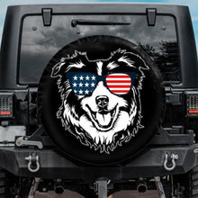 Load image into Gallery viewer, australian shepherd dog jeep tire cover
