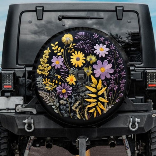 jeep tire cover with backup camera hole
