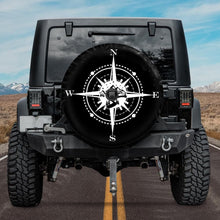 Load image into Gallery viewer, Camping Compass Spare Tire Cover
