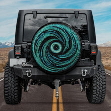 Load image into Gallery viewer, teal spare tire cover, jeep tire cover, girly tire covers
