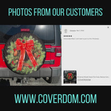 Load and play video in Gallery viewer, Irish Clover Spare Tire Cover
