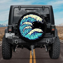 Load image into Gallery viewer, sea wave jeep tire cover
