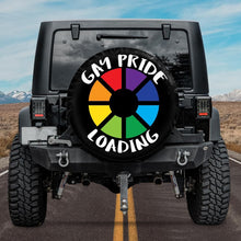 Load image into Gallery viewer, gay pride tire cover
