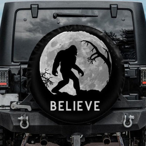 bigfoot believe jeep tire cover