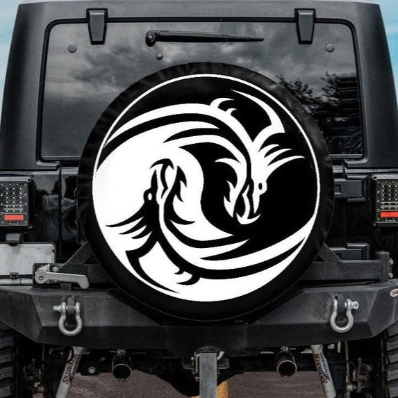 dragon jeep tire cover