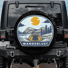 Load image into Gallery viewer, Wanderlust Spare Tire Cover
