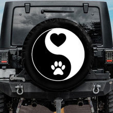 Load image into Gallery viewer, dog paw jeep tire cover
