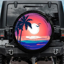 Load image into Gallery viewer, Summer Sunset Spare Tire Cover
