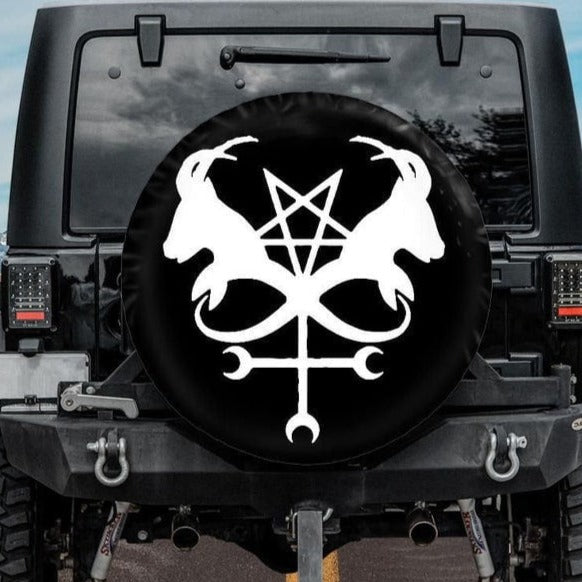 gothic jeep tire cover