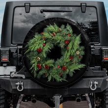 Load image into Gallery viewer, jeep tire cover christmas

