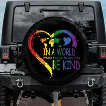 Load image into Gallery viewer, Rainbow Heart Spare Tire Cover
