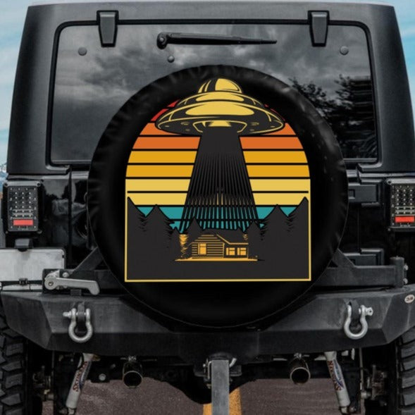 ufo jeep tire cover