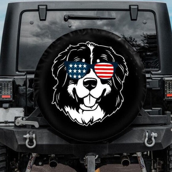 Bernese Mountain Dog Spare Tire Cover