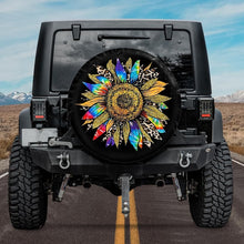 Load image into Gallery viewer, sunflower jeep tire cover
