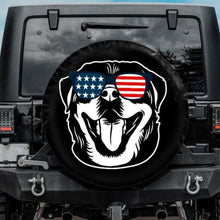 Load image into Gallery viewer, rottweiler jeep tire cover
