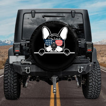 Load image into Gallery viewer, French Bulldog Dog Spare Tire Cover

