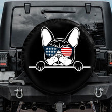 Load image into Gallery viewer, french bulldog jeep tire cover
