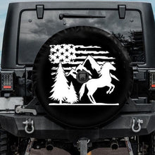 Load image into Gallery viewer, Mountains Horse Spare Tire Cover

