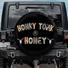 Load image into Gallery viewer, honky tonk honey tire cover
