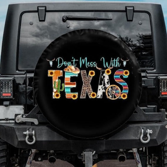 don't mess with texas jeep tire cover