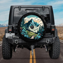 Load image into Gallery viewer, mountain camping tire cover
