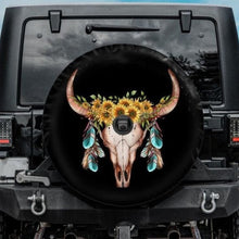 Load image into Gallery viewer, longhorn tire cover
