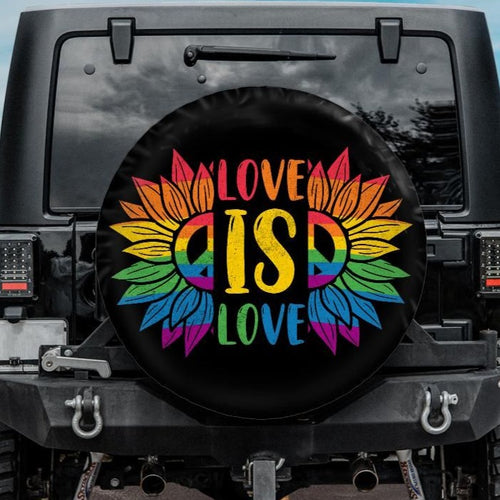 rainbow jeep tire cover