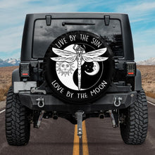 Load image into Gallery viewer, Live by the Sun Love by the Moon Spare Tire Cover
